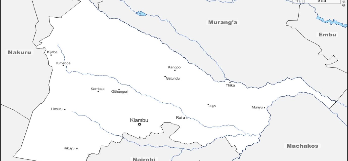 Agro-Ecological Zones In Kiambu, Kenya