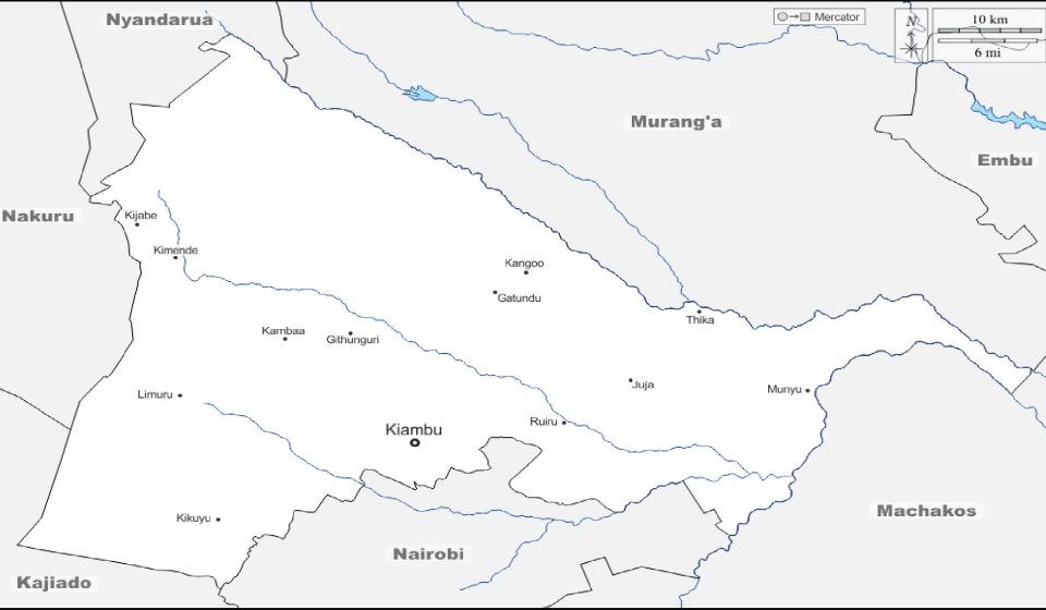 Agro-Ecological Zones In Kiambu, Kenya