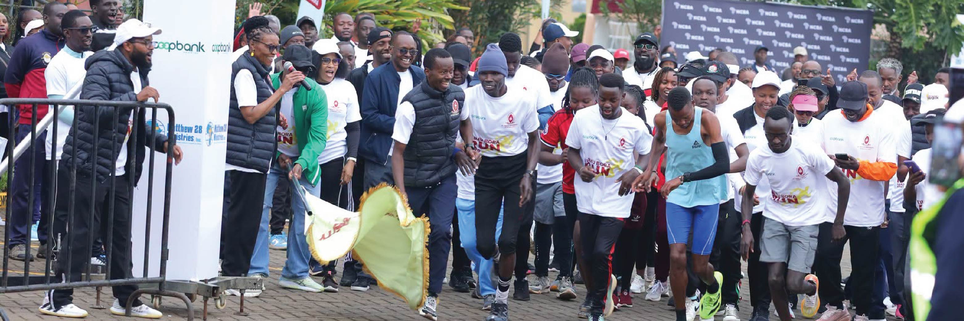 Elimu Bora Run Flag-off