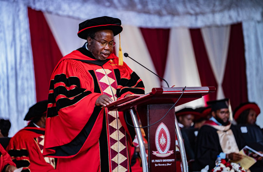 Fare thee well Rev. Canon Prof. James Kombo