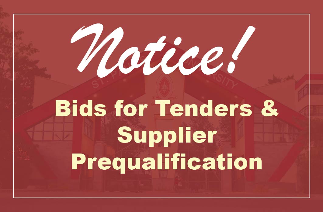 Tenders &amp; Supplier Prequalification 
