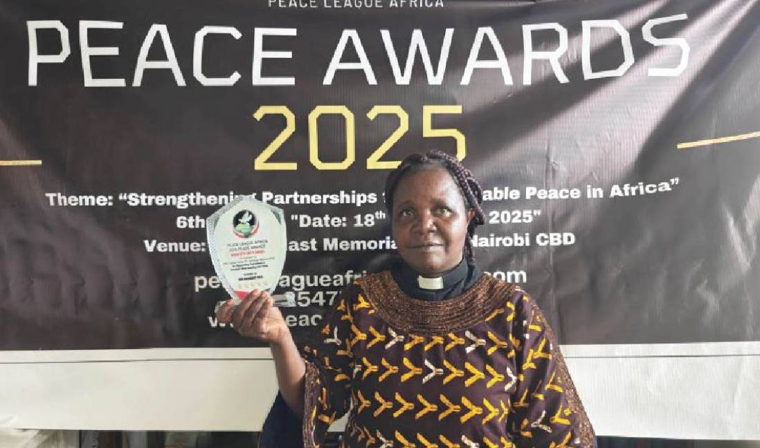 Celebrating Excellence: Amb. Ven. Dr. Scholar Wayua Honored by Peace League Africa