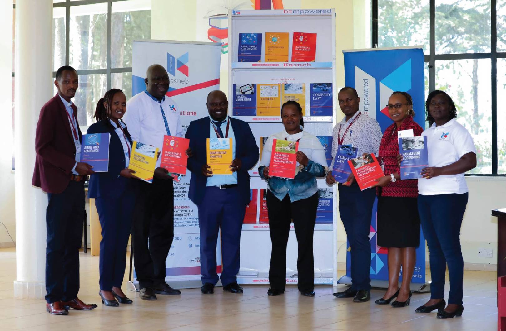 Empowering Future Professionals: St. Paul’s University Receives Textbook Donation from KASNEB