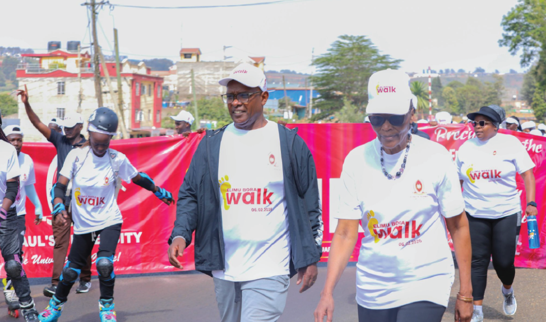 A Sea of White in Limuru: The Elimu Bora Walk Paves the Way for Student Futures