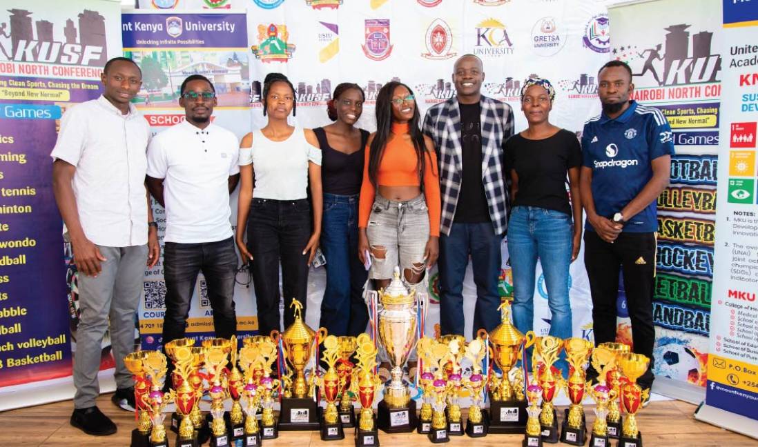Victory in the North! SPU Shines at the KUSF Nairobi North Conference Awards