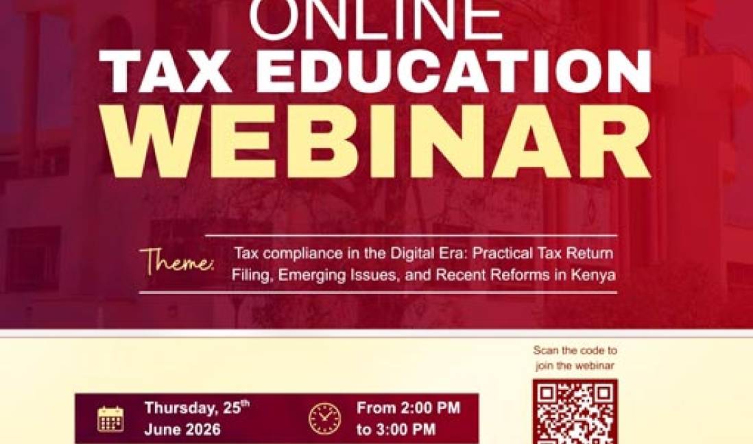 Invitation to a Taxation Webinar