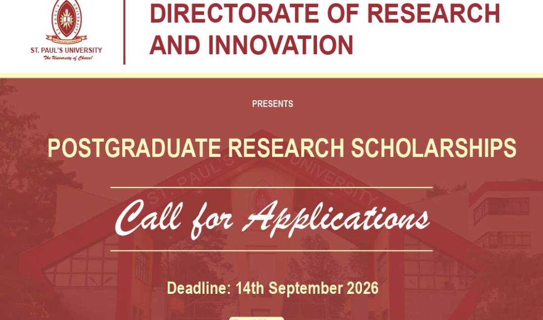 Call For Applications: Postgraduate Research Scholarships