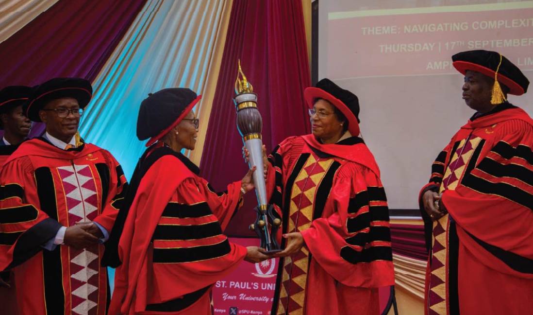 Prof. Esther Mombo Installed as 4th Vice Chancellor of St. Paul's University
